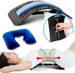 img 4 attached to Stretcher Sciatica Massager Decompression Corrector