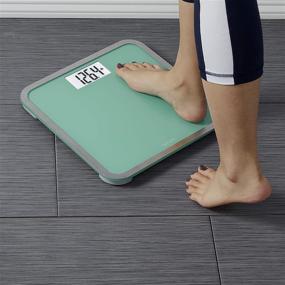 img 3 attached to 🌊 Taylor Precision Digital Bathroom Scale - 500lbs Capacity, Sea Foam Green: Accurate and Stylish Weight Measurement