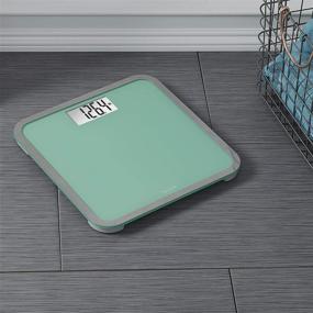 img 2 attached to 🌊 Taylor Precision Digital Bathroom Scale - 500lbs Capacity, Sea Foam Green: Accurate and Stylish Weight Measurement