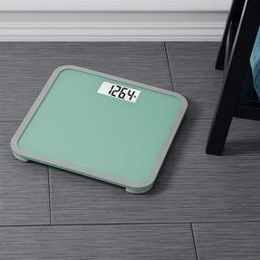 img 1 attached to 🌊 Taylor Precision Digital Bathroom Scale - 500lbs Capacity, Sea Foam Green: Accurate and Stylish Weight Measurement