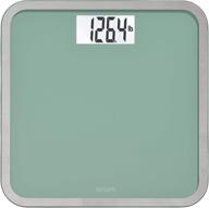 🌊 taylor precision digital bathroom scale - 500lbs capacity, sea foam green: accurate and stylish weight measurement logo