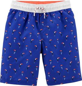 img 1 attached to 👶 Explore the Adorable Toddler Trunks Collection: Numerous Varieties of Tucan Boys' Clothing