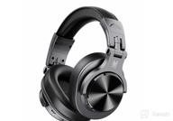 img 1 attached to 🎧 OneOdio Over Ear Headphones Studio Monitor & Mixing DJ Stereo Headsets with 50mm Neodymium Drivers and 1/4 to 3.5mm Audio Jack for AMP Computer Recording Phone Piano Guitar Laptop - Black review by Tim Solorzano