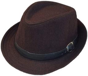 img 3 attached to 🧢 Cute and Stylish EachEver Toddler Fedora Cotton Photography Boys' Accessories: Perfect Hats & Caps for Little Ones!