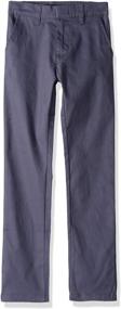 img 2 attached to 👖 Comfortable and Stylish U S Polo Assn Modern Stretch Boys' Pants for Trendy Kids