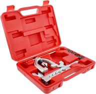abn automotive flaring tool kit for double 🔧 flaring copper, aluminum, soft steel brake lines, and brass tubing logo