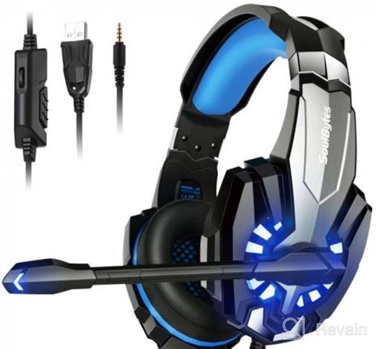 img 1 attached to 🎧 BENGOO G9000 Stereo Gaming Headset: Noise Cancelling over Ear Headphones for PS4 PC Xbox One PS5 Controller, LED Light, Bass Surround - Perfect for Laptop Mac Nintendo NES Games review by Kelly Caballes