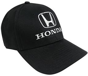 img 2 attached to 🧢 Honda Logo Stylish Black Baseball Cap for Elevated Style and Comfort
