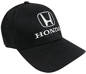 img 4 attached to 🧢 Honda Logo Stylish Black Baseball Cap for Elevated Style and Comfort