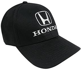 img 3 attached to 🧢 Honda Logo Stylish Black Baseball Cap for Elevated Style and Comfort
