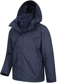 img 1 attached to 🧥 Boys' Winter Jacket - Mountain Warehouse Fell: Clothing for Jackets & Coats