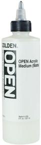 img 1 attached to 🎨 8oz Bottle of Golden OPEN Acrylic Matte Medium - Enhance Your Creative Projects