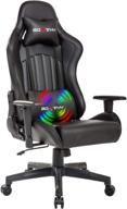 🎮 bowthy massage gaming chair - ergonomic computer game chair for adults, heavy duty big and tall gamer chair with racing style, enhanced headrest and lumbar support in black logo