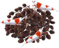 🦐 premium alder cones for shrimps & freshwater tanks - 1” size, 50 cones per pack логотип