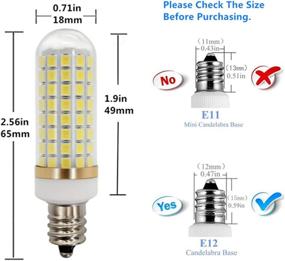 img 3 attached to Dimmable LED Candelabra Chandelier: Decorative Industrial Electrical Lighting