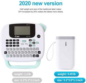 img 3 attached to 🏢 Efficient Label Maker Machine NiiMbot 2021 D11: Portable Wireless Connection, Multiple Templates, Easy-to-Use for Office & Home Organization