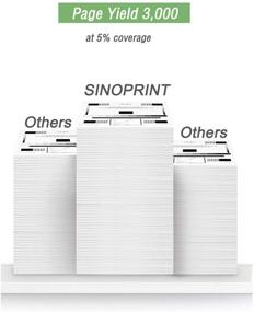 img 1 attached to 🖨️ SINOPRINT Black Toner Cartridge 2-Pack for Xerox 106R02777 Phaser 3260 3260DI 3260DNI 3052 WorkCentre 3215 3215NI 3225 3225DNI - Compatible Replacement