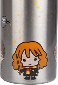 img 1 attached to 🧙 Magical Harry Potter Stainless Steel Water Bottle - Chibi Character Design - 550ml