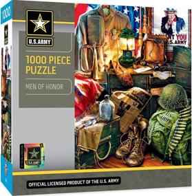 img 1 attached to 🎖️ MasterPieces U S Army Men Honor: Exquisite Collectible Figures for Patriotic Enthusiasts