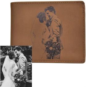 img 3 attached to Personalized Customized Wallet Anniversary Christmas Men's Accessories