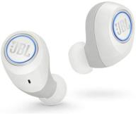 🎧 jbl free x - true wireless in-ear headphone - white: premium sound, ultimate freedom logo