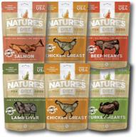 🐶 freeze dried grain free dog treats by nature's diet pet logo