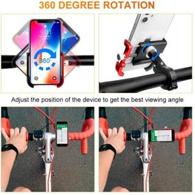 img 2 attached to Motorcycle Rotatable Adjustable Universal Handlebar