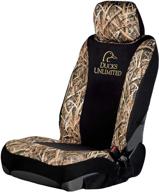 🦆 ducks unlimited shadow grass blades camo seat cover - low back, single logo