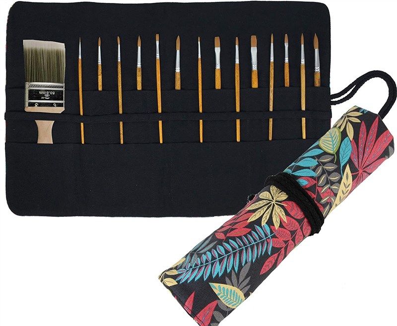 pockets artist holder canvas colorful 로고