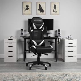 img 1 attached to 🎮 RSP-205 Racing Style Gaming Chair in White - Maximize your Gaming Experience with RESPAWN