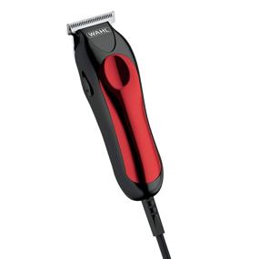 img 4 attached to Wahl T-Pro Trimmer: Compact Corded Hair and Beard Trimmer for 🪒 Travel - Includes 3 Guide Combs for a Precision Shave (Model 9307-300)