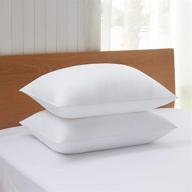 acanva pillows sleeping king white logo