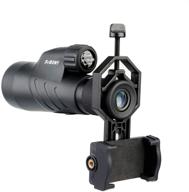 🔭 svbony sv45 10-30x50 zoom monocular - waterproof high power mini spotting scope for outdoor activity logo