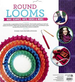 img 1 attached to Leisure Arts Loom Hook Assorted Knitting & Crochet in Knitting Looms & Boards