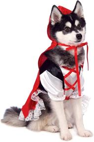 img 4 attached to 🐶 Red Riding Hood Dog Costume by Rubie's