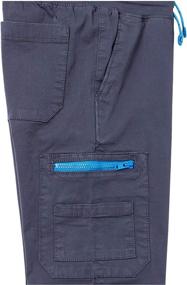 img 1 attached to 👖 BOYS Woven Zip-Pocket Cargo Jogger Pants by Amazon Essentials