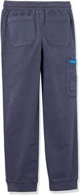 img 2 attached to 👖 BOYS Woven Zip-Pocket Cargo Jogger Pants by Amazon Essentials