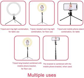 img 2 attached to Gingprous Separable Dimmable Photography Compatible Cell Phones & Accessories