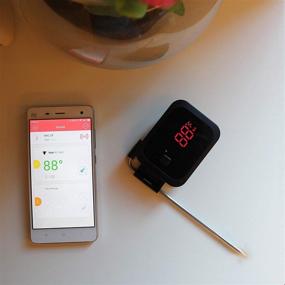 img 1 attached to Inkbird Bluetooth Digital Meat Thermometer: Wireless Grill BBQ Thermometer with Timer and Alarm – Ideal for Kitchen, Oven, Barbecue, Smoker, Drum – Dual Probes – 150 Feet Range