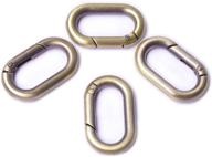 bobeey carabiner spring keyring brushed logo