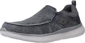 img 4 attached to Skechers Delson Larwin Shoes Color Men's Shoes in Loafers & Slip-Ons