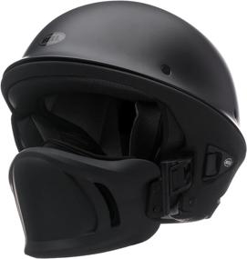 img 1 attached to Matte Black Bell Rogue Half Helmet - Medium, Improved for SEO