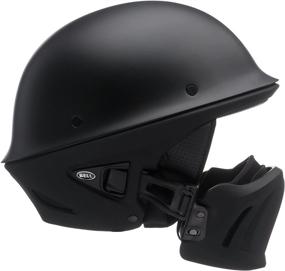img 4 attached to Matte Black Bell Rogue Half Helmet - Medium, Improved for SEO