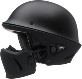 img 2 attached to Matte Black Bell Rogue Half Helmet - Medium, Improved for SEO