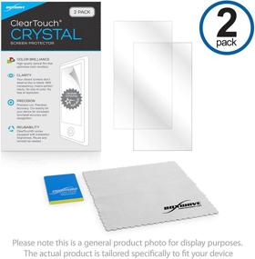 img 1 attached to 📱 Enhance & Protect Your Timex FamilyConnect with ClearTouch Crystal Screen Protector (2-Pack) - Safeguard Against Scratches & Maintain HD Clarity