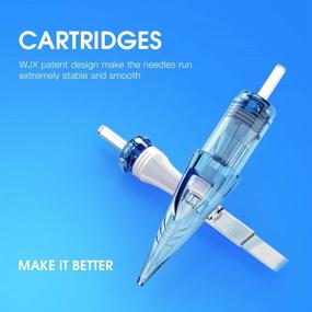 img 3 attached to WJX Disposable Tattoo Cartridges - 20 Pack Round Liner Needles (1207RL)