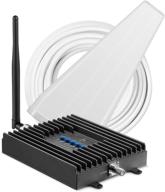 📶 surecall fusion4home комплект усилителя сигнала с yagi/whip антеннами - усиливает 3g/4g lte для всех операторов, покрывает до 3,000 кв. фт. логотип