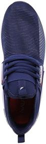 img 1 attached to Nautica Sneakers Walking Shoes Lightweight Joggers Nuray 2 Black 9