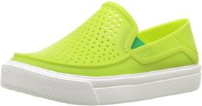 img 4 attached to 👟 Citilane Slip Paradise Sandal Shoes for Little Boys - Crocs