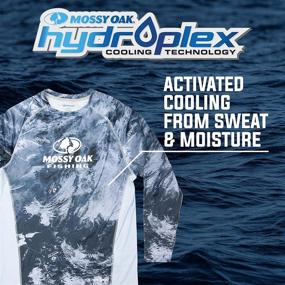 img 2 attached to Mossy Oak Active Men's Fishing Protection Clothing